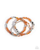 Paparazzi "Stellar Salvage" Orange Bracelet Paparazzi Jewelry