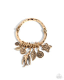 Paparazzi "Wild and Scenic" Gold Bracelet Paparazzi Jewelry