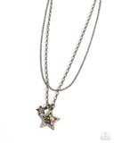 Paparazzi "Stackable Stars" Brass Necklace & Earring Set Paparazzi Jewelry