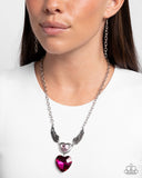Paparazzi "Customer Satisfaction" Pink Necklace & Earring Set Paparazzi Jewelry