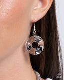 Paparazzi "Master Mechanic" Silver Necklace & Earring Set Paparazzi Jewelry
