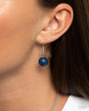 Paparazzi "Speckled Statement" Blue Necklace & Earring Set Paparazzi Jewelry