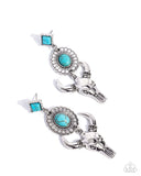 Paparazzi "Western Week" Blue Post Earrings Paparazzi Jewelry