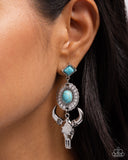Paparazzi "Western Week" Blue Post Earrings Paparazzi Jewelry