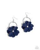 Paparazzi "One of a Kind Charisma" Blue Earrings Paparazzi Jewelry