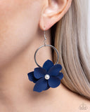 Paparazzi "One of a Kind Charisma" Blue Earrings Paparazzi Jewelry