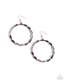 Paparazzi "Bounce Around" Purple Earrings Paparazzi Jewelry