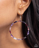 Paparazzi "Bounce Around" Purple Earrings Paparazzi Jewelry