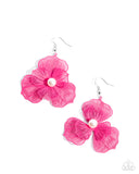 Paparazzi "PETAL the Score" Pink Earrings Paparazzi Jewelry