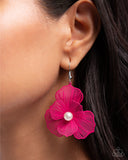 Paparazzi "PETAL the Score" Pink Earrings Paparazzi Jewelry