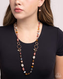 Paparazzi "Eclectic Embrace" Copper Necklace & Earring Set Paparazzi Jewelry