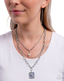 Paparazzi "Siren Song" Blue Necklace & Earring Set Paparazzi Jewelry