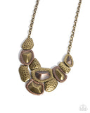 Paparazzi "Mixed Motive" Multi Necklace & Earring Set Paparazzi Jewelry