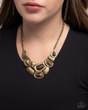 Paparazzi "Mixed Motive" Multi Necklace & Earring Set Paparazzi Jewelry