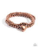 Paparazzi "Engaged Explorer" Copper Bracelet Paparazzi Jewelry