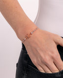 Paparazzi "Dainty Delivery" Copper Bracelet Paparazzi Jewelry