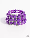 Paparazzi "Everything is New" Purple Bracelet Paparazzi Jewelry