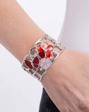 Paparazzi "Whimsical Watercolor" Red Bracelet Paparazzi Jewelry