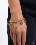 Paparazzi "Positive Outlook" Gold Bracelet Paparazzi Jewelry