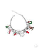 Paparazzi "Christmas Cascade?" Multi Bracelet Paparazzi Jewelry