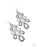 Paparazzi "In a Hurry" Black Earrings Paparazzi Jewelry