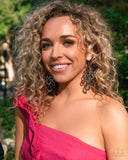 Paparazzi "In a Hurry" Black Earrings Paparazzi Jewelry