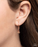 Paparazzi "Just for this Moment" Copper Necklace & Earring Set Paparazzi Jewelry