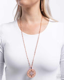 Paparazzi "Stars Begin to Climb" Copper Necklace & Earring Set Paparazzi Jewelry