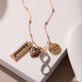 Paparazzi "Confidence in Him" Multi Necklace & Earring Set Paparazzi Jewelry