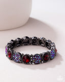 Paparazzi "Take A Moment To Reflect" Red Bracelet Paparazzi Jewelry