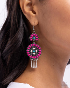 Paparazzi "Watch the Sunset" Pink Earrings Paparazzi Jewelry