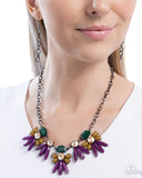 Paparazzi "Folklore Flair" Purple Necklace & Earring Set Paparazzi Jewelry