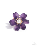 Paparazzi "Floral Force" Purple Ring Paparazzi Jewelry