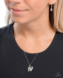 Paparazzi "Keep it LEAF" Multi Necklace & Earring Set Paparazzi Jewelry