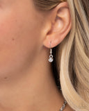 Paparazzi "Refined Rapid" Blue Necklace & Earring Set Paparazzi Jewelry