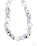 Paparazzi "Frenetic Feeling & Fantasy" Blue Necklace & Bracelet Jewelry Set Paparazzi Jewelry