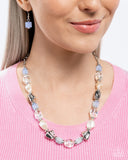 Paparazzi "Frenetic Feeling & Fantasy" Blue Necklace & Bracelet Jewelry Set Paparazzi Jewelry