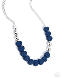 Paparazzi "Malibu Motivation & Moxie" Blue Necklace & Bracelet Jewelry Set Paparazzi Jewelry