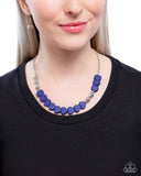 Paparazzi "Malibu Motivation & Moxie" Blue Necklace & Bracelet Jewelry Set Paparazzi Jewelry