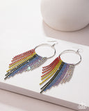 Paparazzi "Streamlined Shimmer" Multi Earrings Paparazzi Jewelry