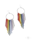 Paparazzi "Streamlined Shimmer" Multi Earrings Paparazzi Jewelry