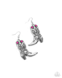 Paparazzi "Southern Belle of the Ball" Pink Earrings Paparazzi Jewelry