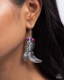 Paparazzi "Southern Belle of the Ball" Pink Earrings Paparazzi Jewelry