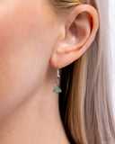 Paparazzi "Transformational Tiers" Green Necklace & Earring Set Paparazzi Jewelry