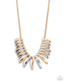 Paparazzi "Chasing Chic" Multi Necklace & Earring Set Paparazzi Jewelry