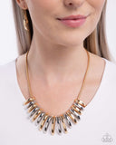 Paparazzi "Chasing Chic" Multi Necklace & Earring Set Paparazzi Jewelry