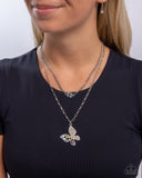 Paparazzi "Hovering Headline" Multi Necklace & Earring Set Paparazzi Jewelry