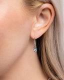 Paparazzi "Good Luck To You" White Necklace & Earring Set Paparazzi Jewelry