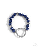 Paparazzi "My Love, My Life" Blue Bracelet Paparazzi Jewelry