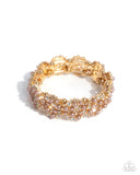 Paparazzi "Were You Dazzled?" Brown Bracelet Paparazzi Jewelry